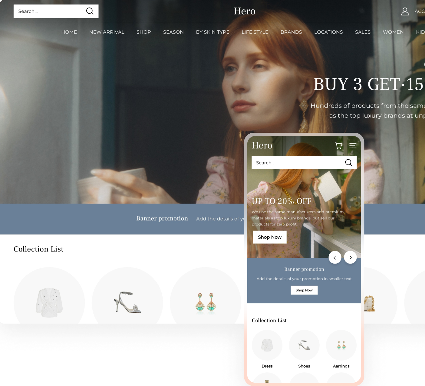 Hero建站模版演示站